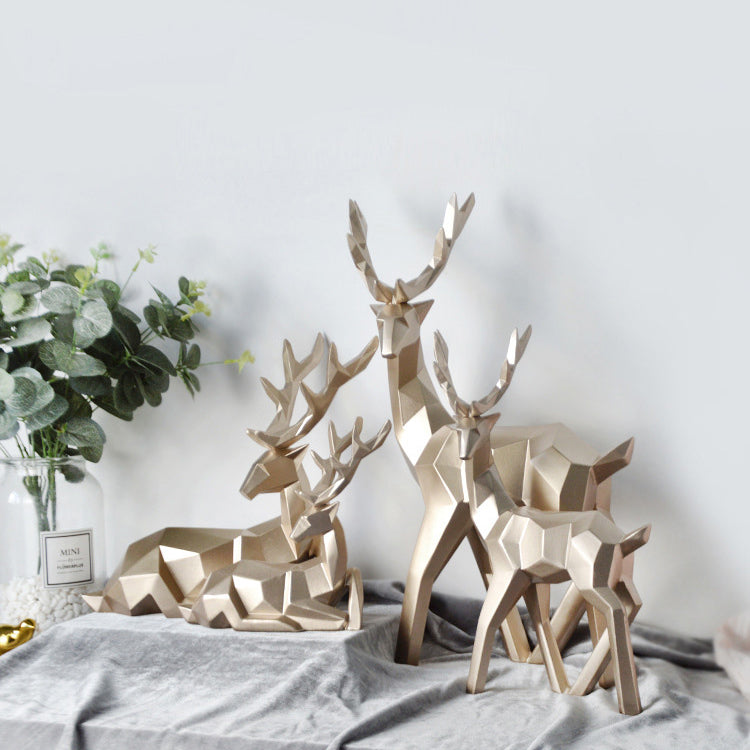 Scandinavian Reindeer Figurine