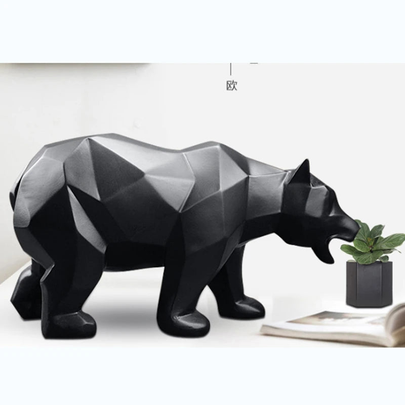 Modern Bear Figurine