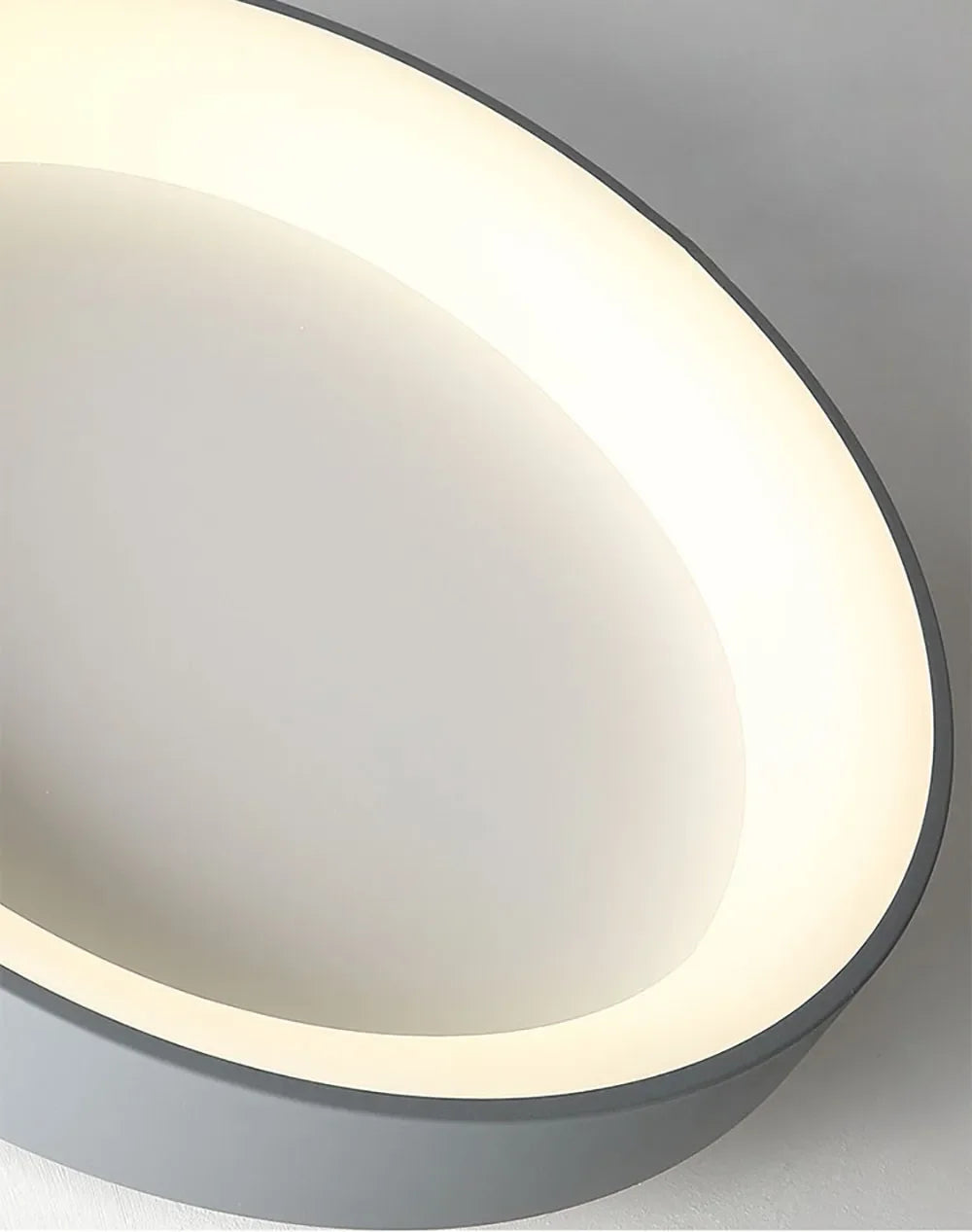 Natural LED Wood Grain Ceiling Light
