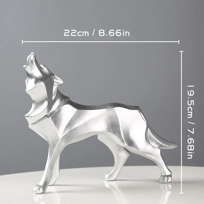 Polyresin Wolf
