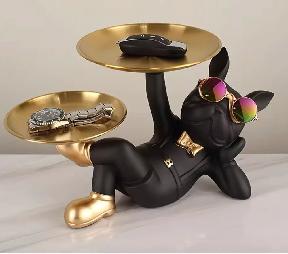 Luxury Bulldog Sculpture