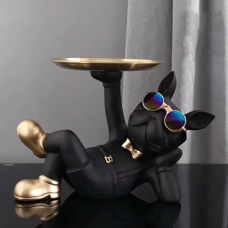 Luxury Bulldog Sculpture