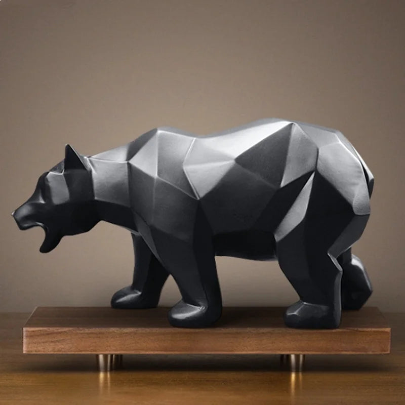 Modern Bear Figurine