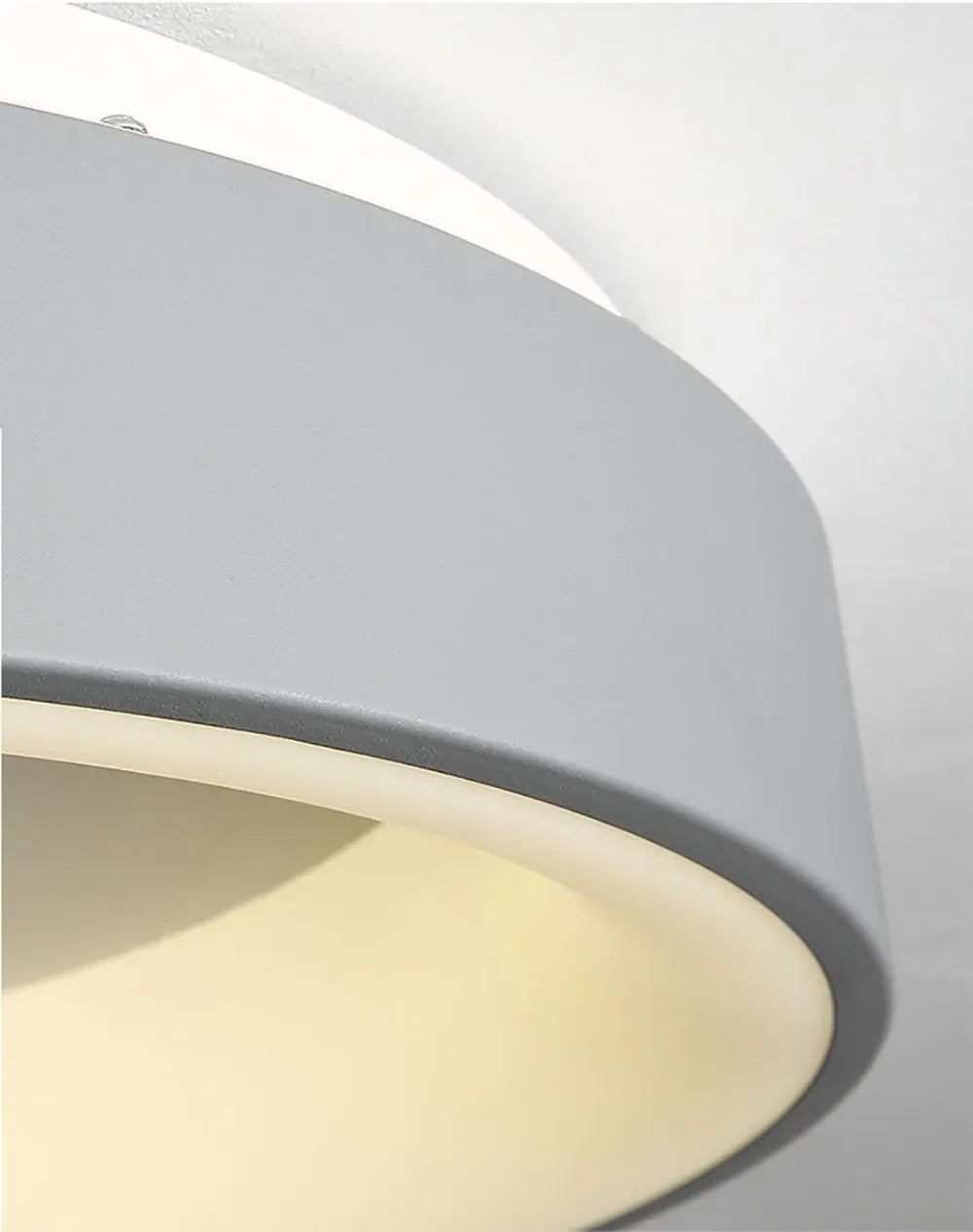 Natural LED Wood Grain Ceiling Light