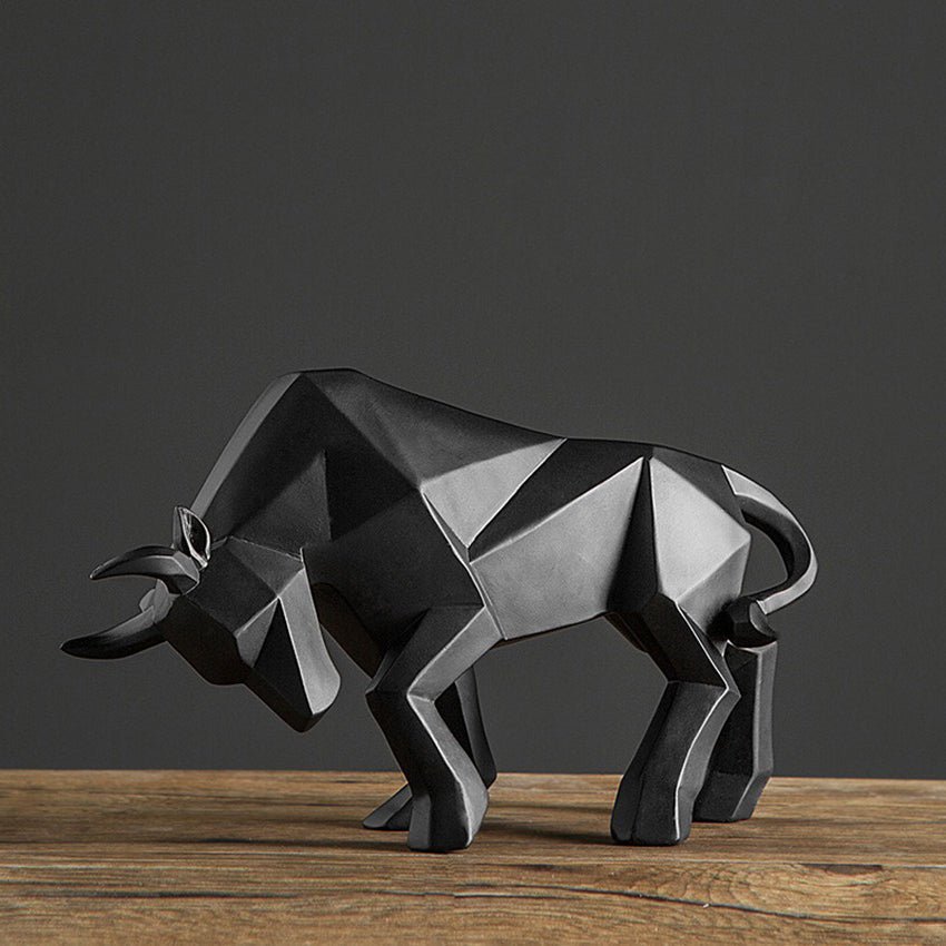 Modern Bull Figurine