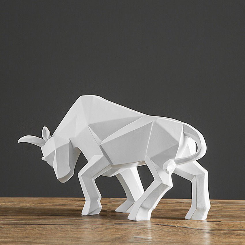 Modern Bull Figurine