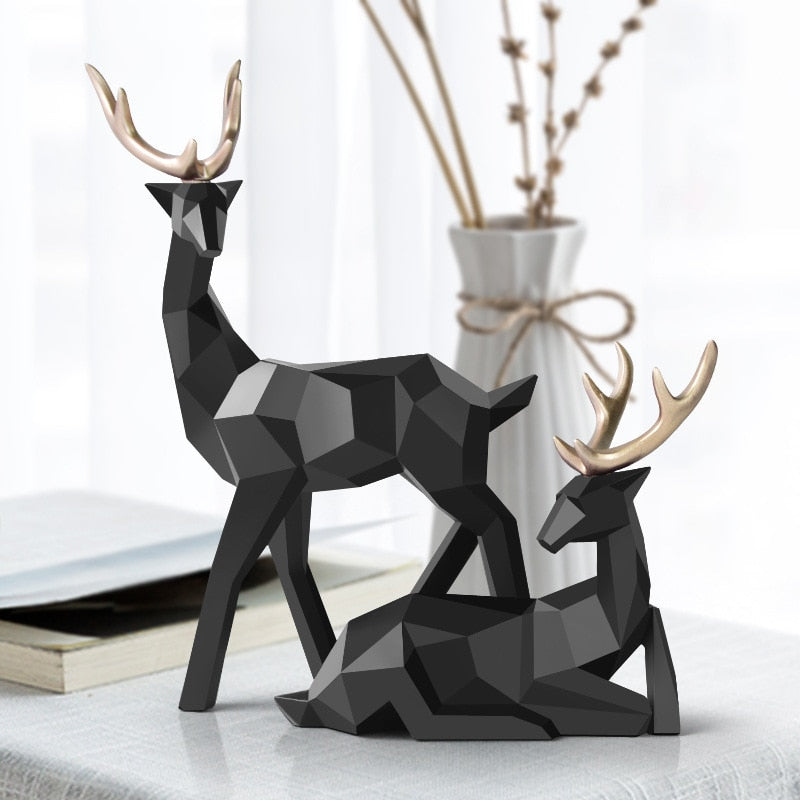 Scandinavian Reindeer Figurine