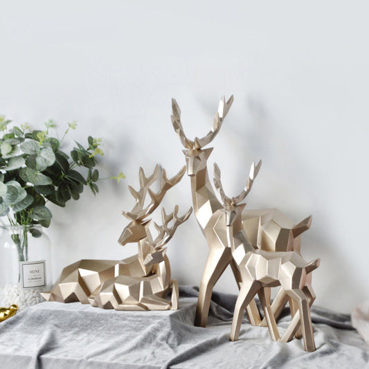 Scandinavian Reindeer Figurine