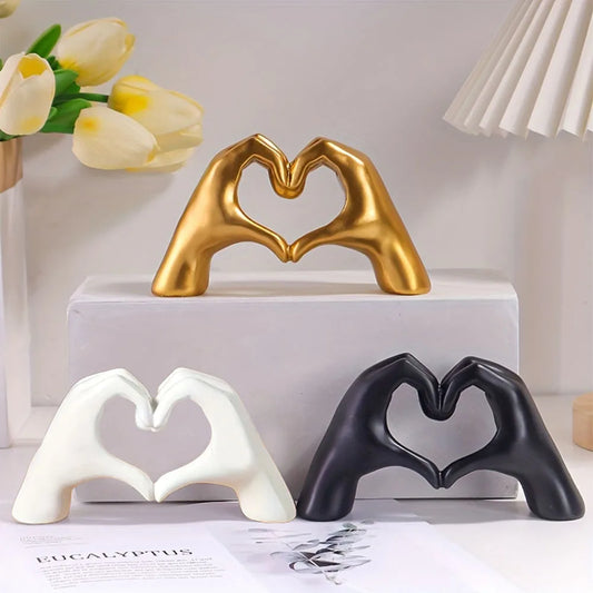 Heart Gesture Figurine