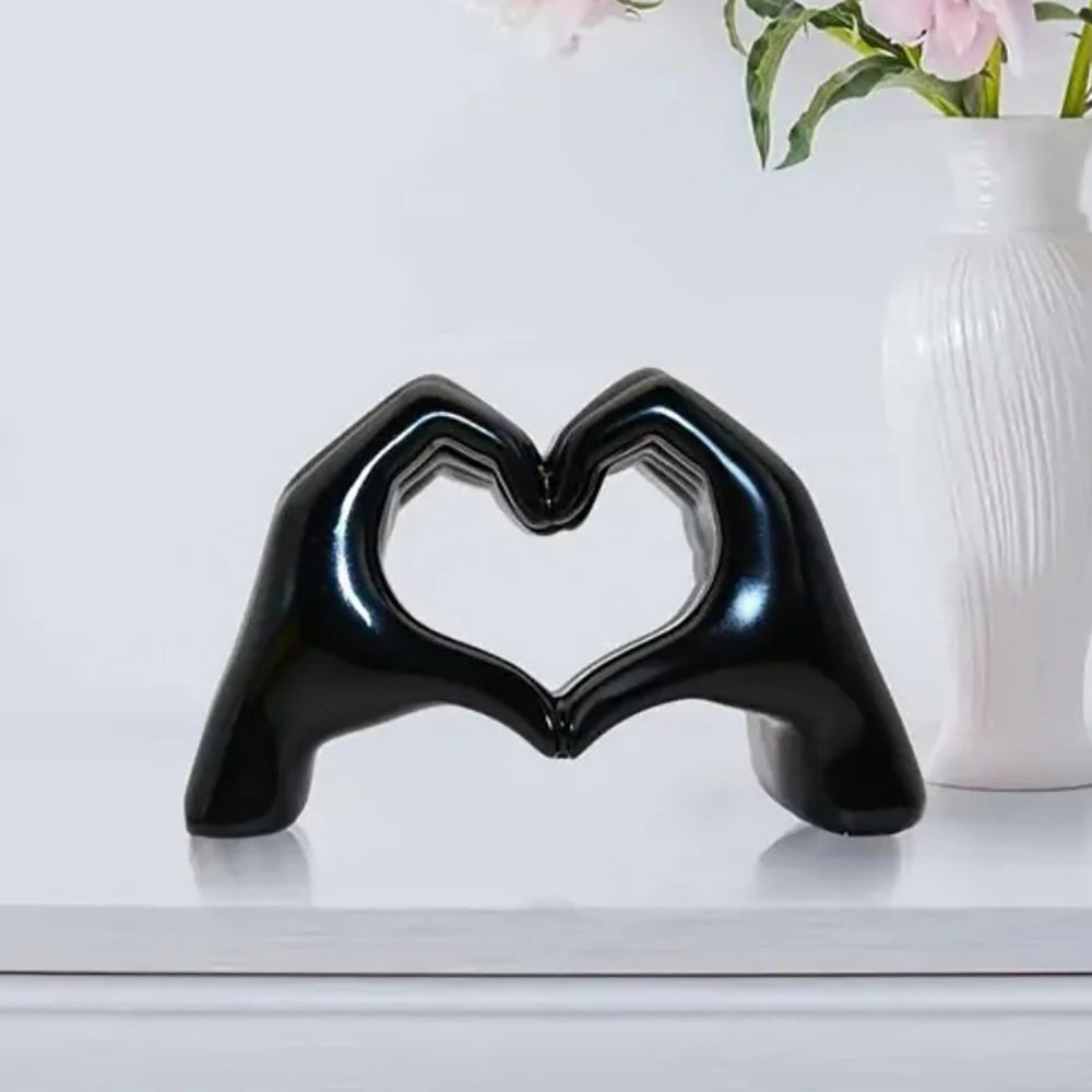 Heart Gesture Figurine