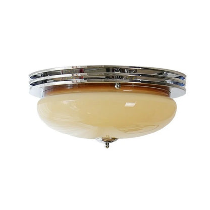 Nordic Chrome Simple LED Ceiling Lamp