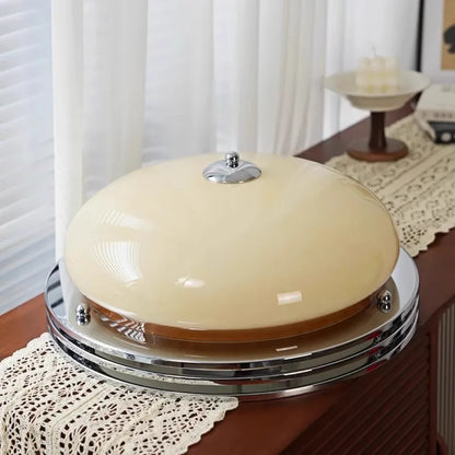 Nordic Chrome Simple LED Ceiling Lamp