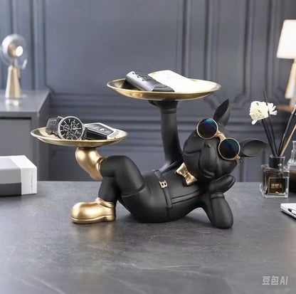 Luxury Bulldog Sculpture