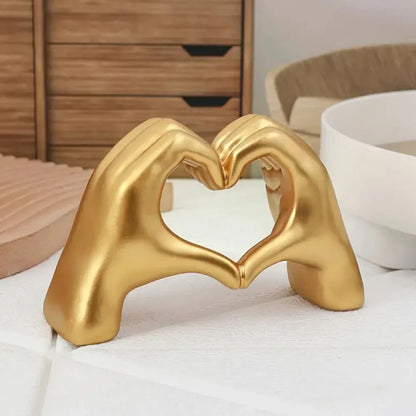 Heart Gesture Figurine