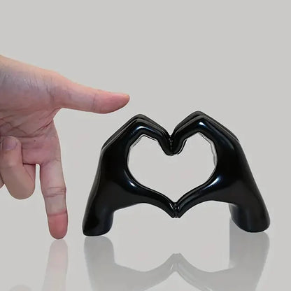 Heart Gesture Figurine