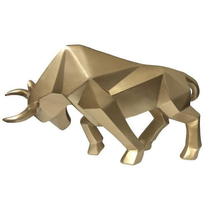 Modern Bull Figurine