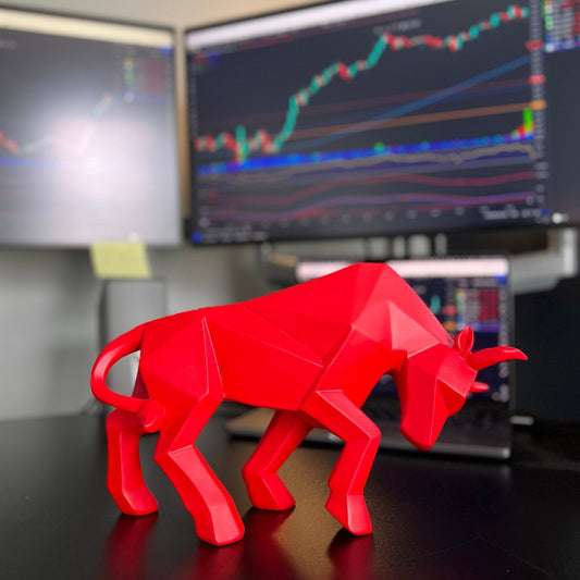 Modern Bull Figurine